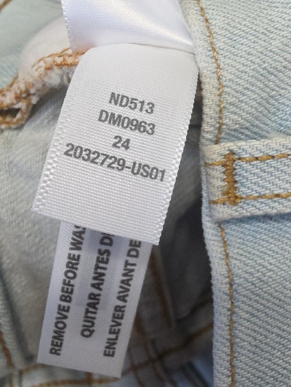 Madewell Mid-Rise Perfect Vintage Jeans Magic Pockets Light Wash Women's Size 24 - Picture 15 of 16